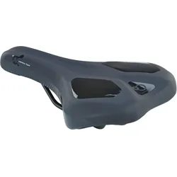 Trekking-Sattel, mit Memory Foam, mit Fixierungsskala, Farbe: schwarz