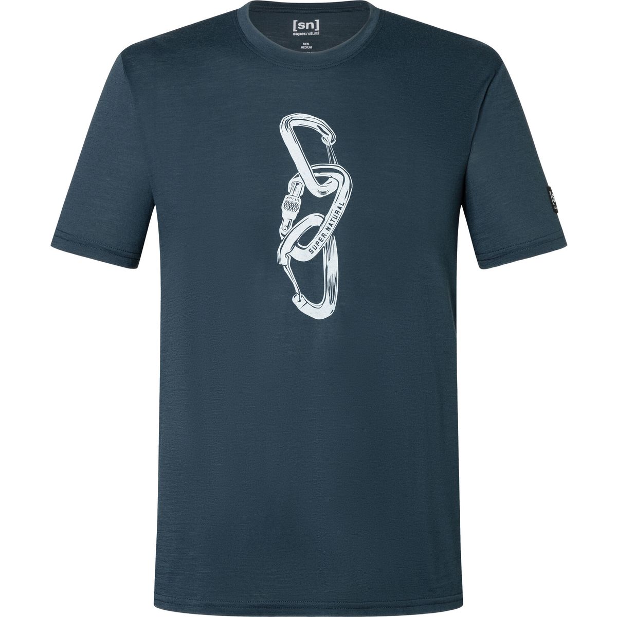 Super.Natural M Carabineri Tee blueberry/vapor grey (X05) S SNMP01140X05S