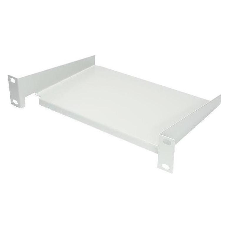 Varia 10" Fachboden, Befestigung vorne, Einbautiefe 160 mm, lichtgrau (RAL7035) (SO-38225)
