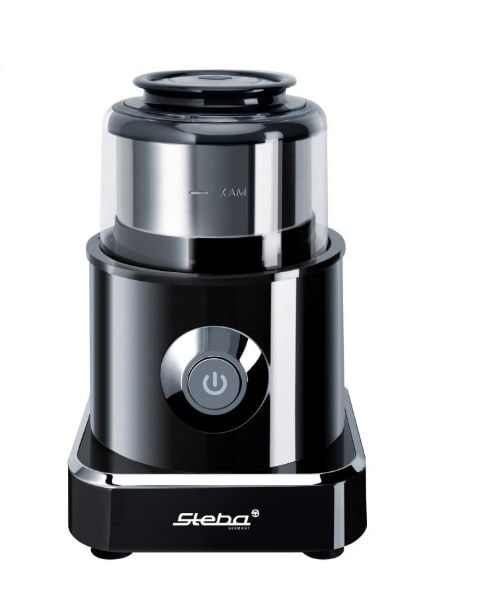 Steba MG500 Multi Zerkleinerer 500 W 4 Klingen 0,5 l Edelstahl Behälter (Schwarz, Edelstahl) 18.58.00