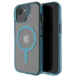 Zagg Santa Cruz Snap (Apple iPhone 13, Apple iPhone 14, Apple iPhone 15, Apple iPhone 16e, Apple iPhone 17e), Smartphone Hülle, Blau