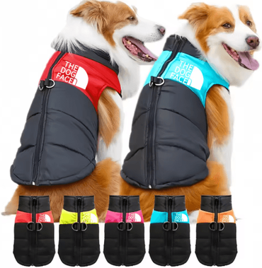 Inspire Picks Winter Dog Hoodie Sports Coat Warm Autumn And Winter Pet Clothing For Large Dogs pink s
