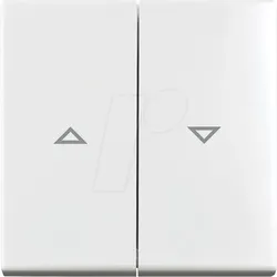 EL BJ 2504-914 - Wippe balance® SI für Jalousieschalter, alpinweiß