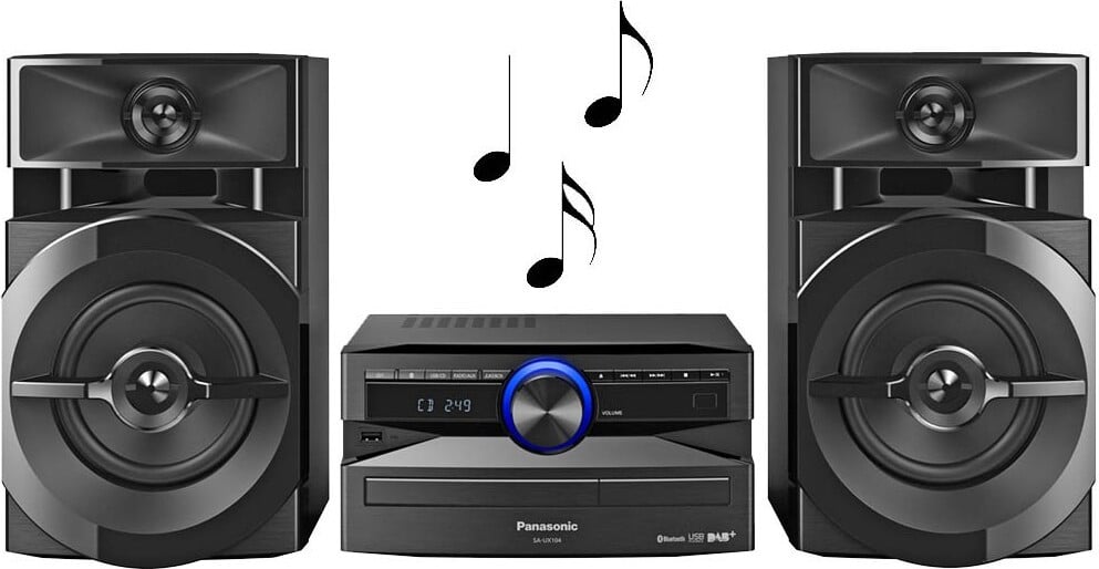 Panasonic SC-UX104EG-K zwart