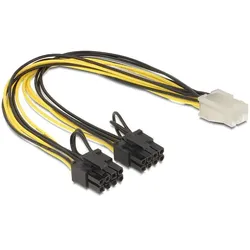 DeLOCK PCI Express Stromkabel 30cm