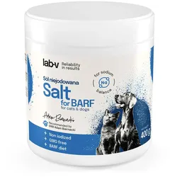 Lab-v Unjodiertes Salz - Unterstützung des Elektrolythaushalts und der Hydratation 400 g
