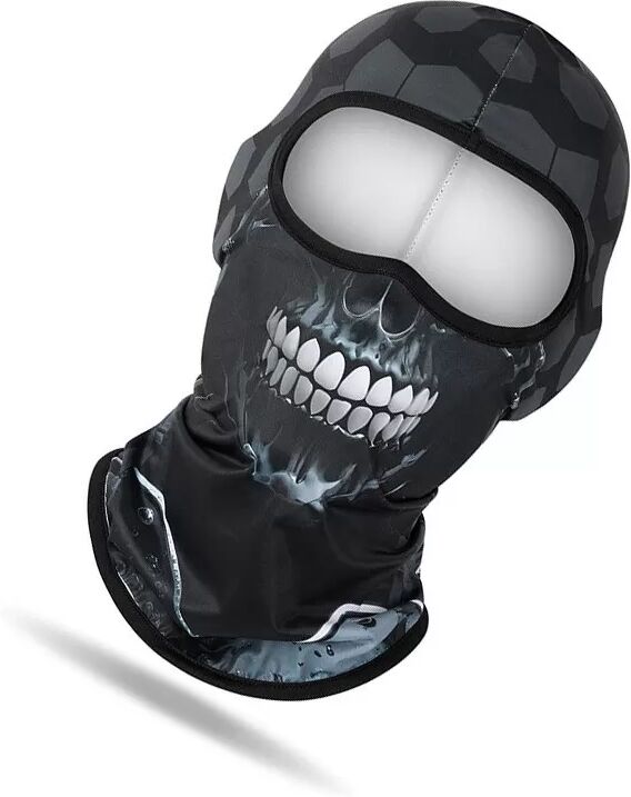 INF Masque de Cyclisme Tête de Mort Respirant - Vêtement Moto Extérieur