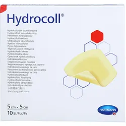 Hydrocoll Wundverband 5x5 cm 10 ST