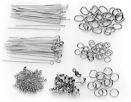 Hochwertiges Zubehör-Set, silber