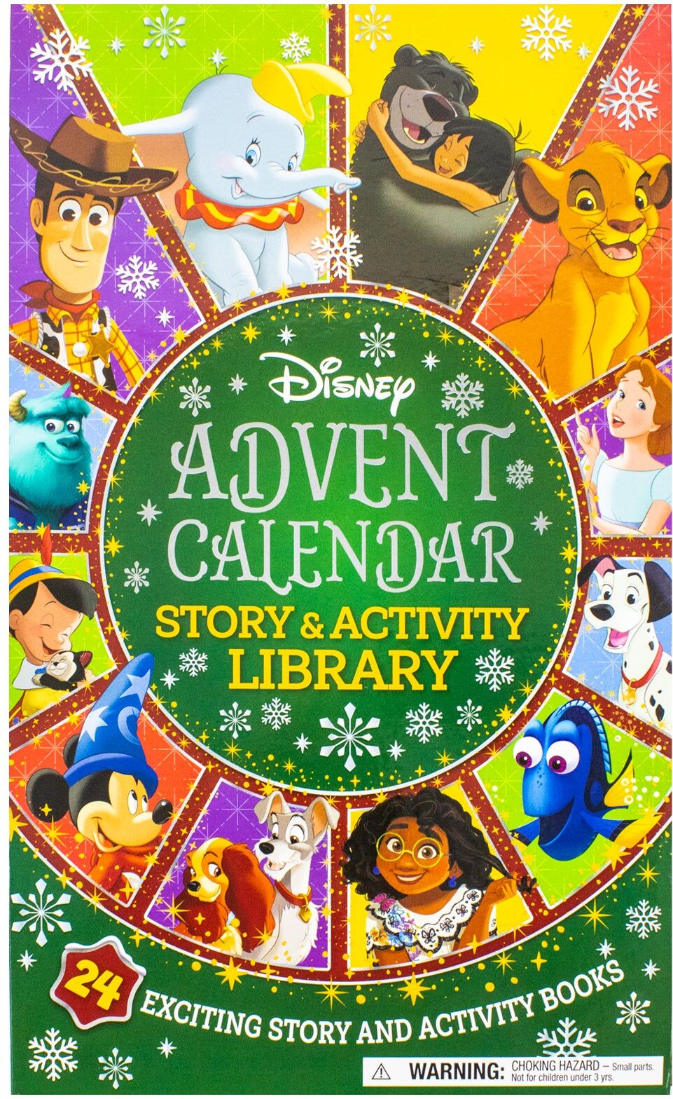 Autumn Publishing Disney Advent Calendar Story & Activity Library - 24 Exciting Story and Activity Books