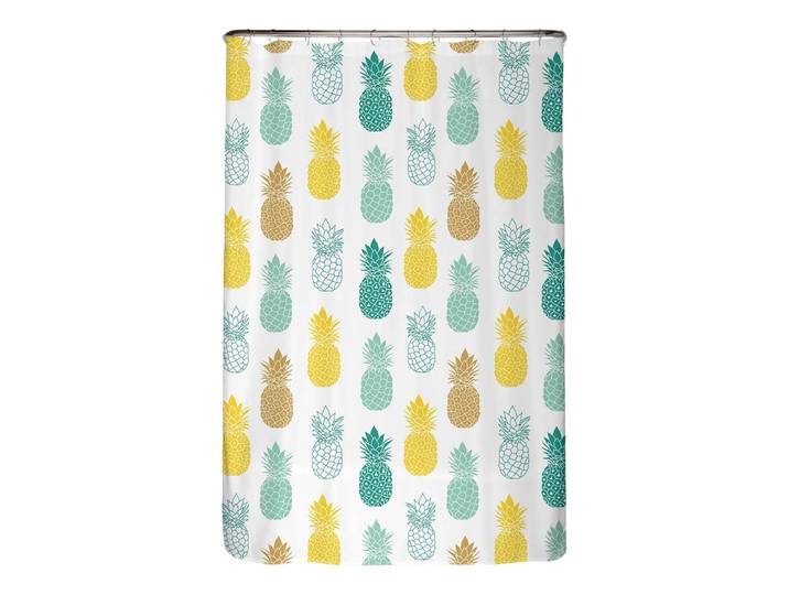 Rideau de douche anti-moisissures Ananas Microfibre Multicolore 120 x 200cm
