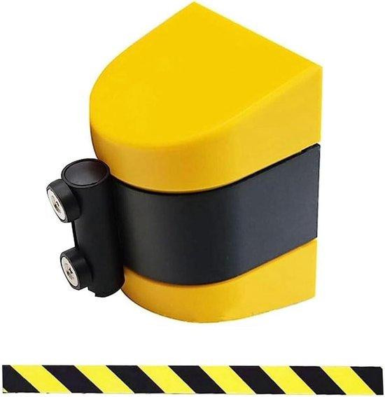 Magnetische Riembarrière Grijs - Veiligheidskoord van 10 meter voor het beheren van toegang