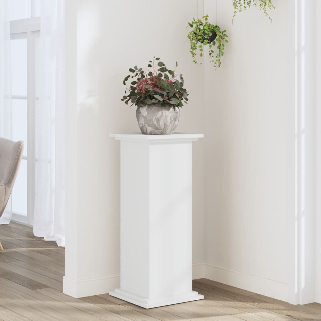 17 Stories Rykin 1 Tier Plant Stand White