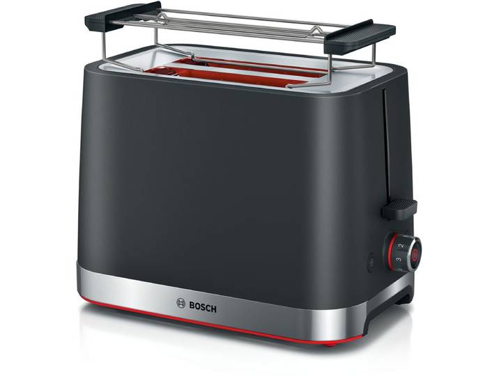 Bosch Kompakt Toaster, MyMoment, Schwarz, TAT4M223