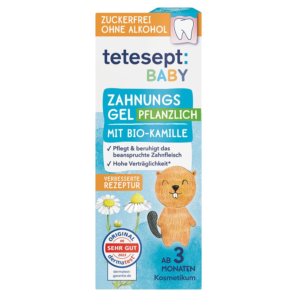 Tetesept Baby Zahnungs Gel pflanzlich 10 ml Zahncreme