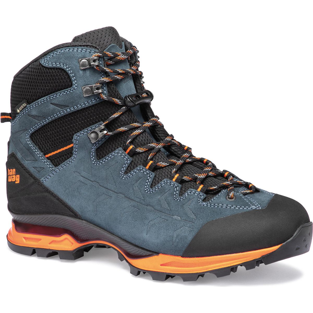 Hanwag Makra Trek GTX steel/orange (150023) 8 H204400-150023-8