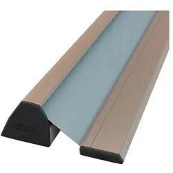 Athmer Fingerschutzprofil NR-32 UniSafe L.2000mm BG silberf.Rollo schwarz