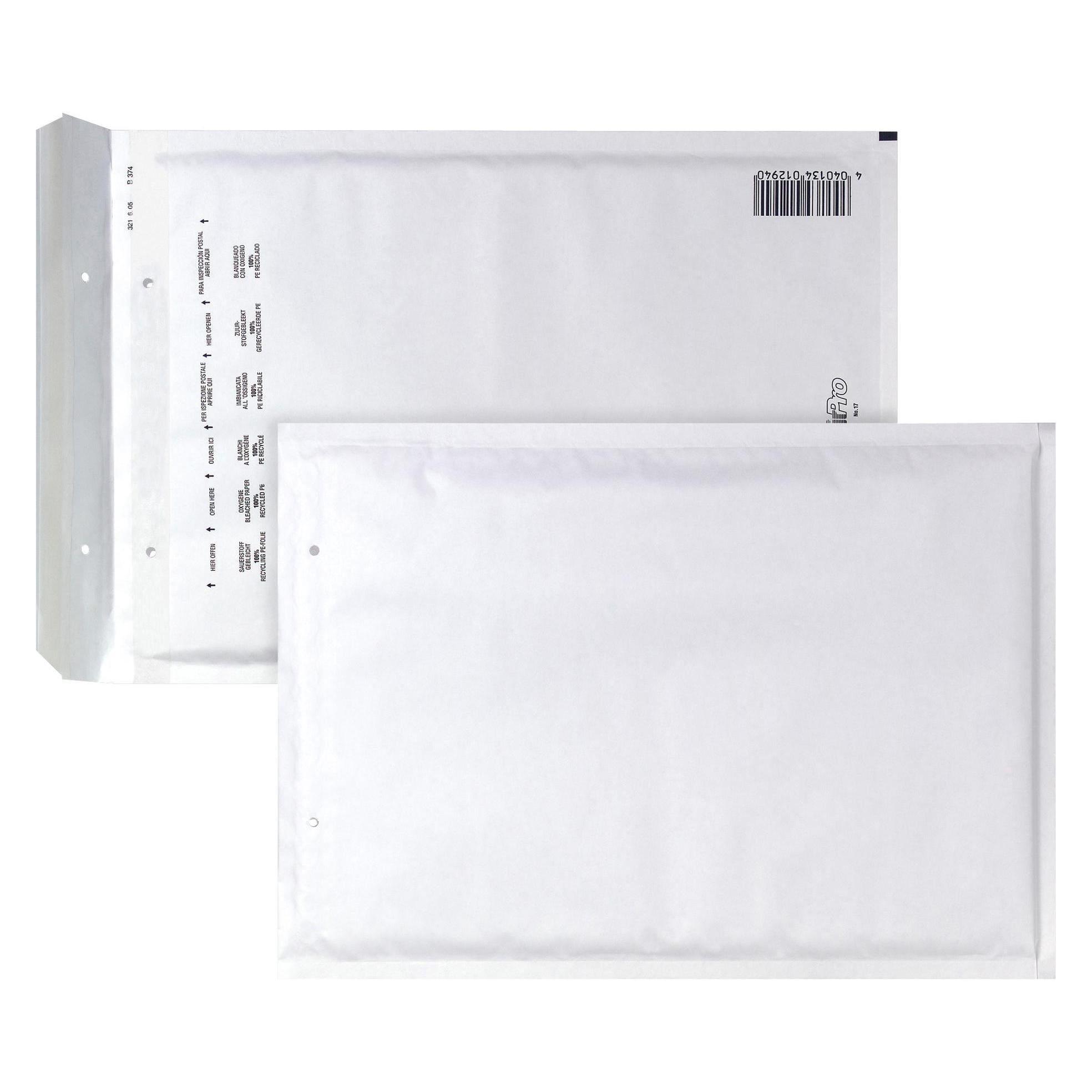 Bong Luftpolstertasche W7 AirPro weiss 250x350mm Nr. 17/G 100Stk/Packung - (100 Stk.) (100 Stk.) (PROPAC 12221)