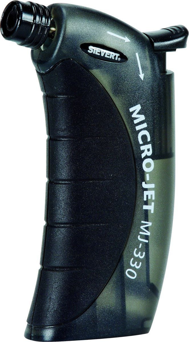 Sievert Butajet SB4230 Micro-jet Aansteker met 1300°C vlam - Zwart
