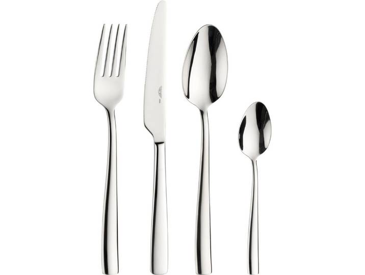 PINTINOX Besteck-Set VILLA (24-tlg), 6 Personen, Edelstahl 18/10, in moderner und zeitloser Formgebung