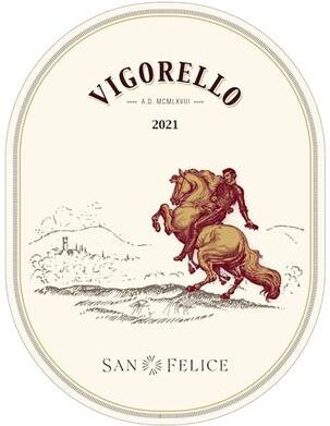 """San Felice""" """San Felice Vigorello (1.5 Liter Magnum) 2021 Red Wine - Italy"""