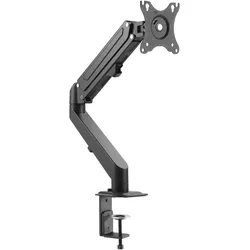 Toboli Monitorhalterung Gasdruckfeder 17-27" Monitor VESA Bildschirmhalterung (Tisch, 27", 6.50 kg), Monitor Halterung, Schwarz