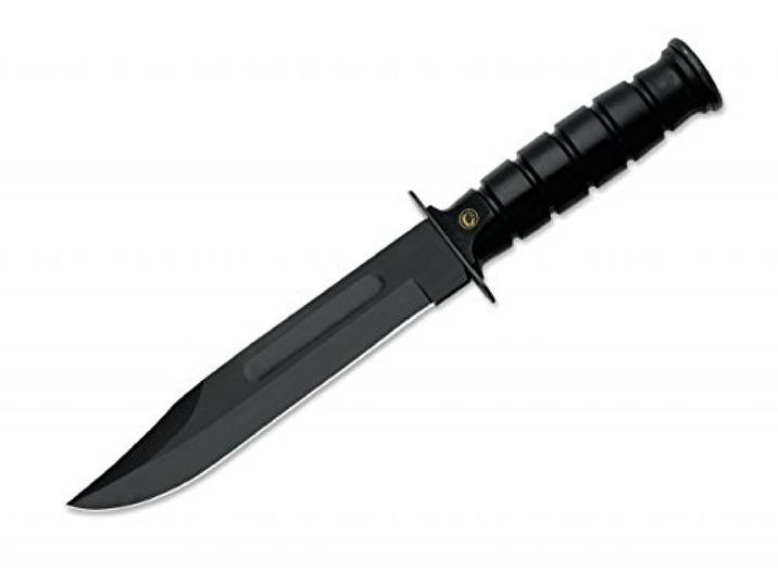 Fox Knives Fahrtenmesser Military Fahrtenmesser, Schwarz, M, 02FX048_Schwarz