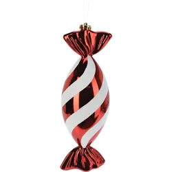 WellHome - Weihnachtskugel Candy zur Dekoration 10x10x30cm
