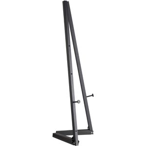 Sprintis Staffelei Aluminium, schwarz, klappbar, Höhe gesamt 100 cm, Bildhöhe bis 90 cm
