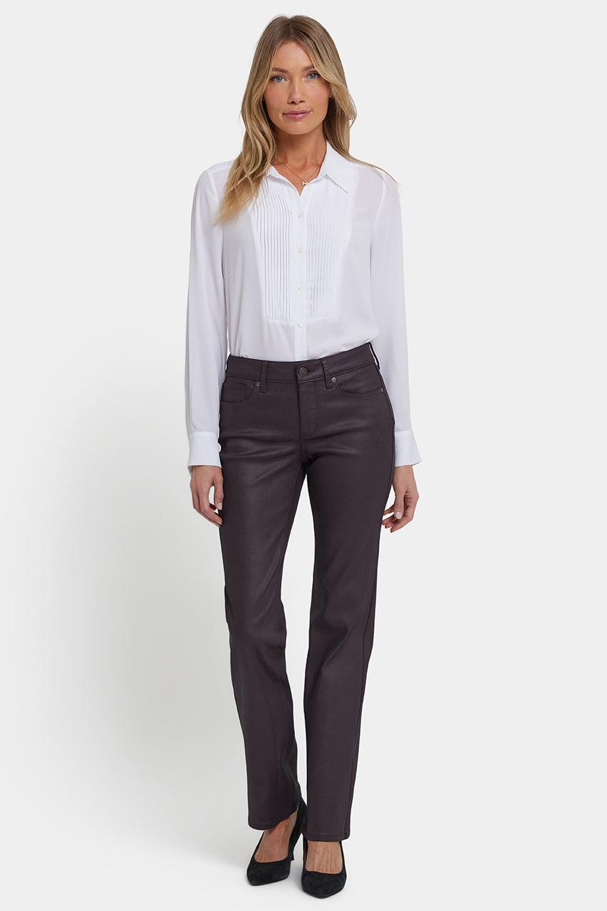 Gecoate Marilyn Rechte Jeans | Vijg Gecoat