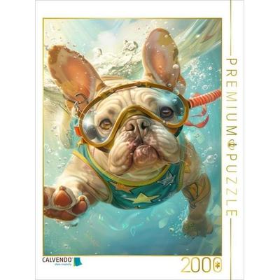 CALVENDO Puzzle Endlich Urlaub | 2000 Teile Lege-Größe 90x67cm Foto-Puzzle für glückliche Stunden