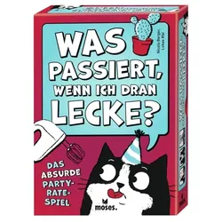 Moses Was passiert, wenn ich dran lecke? Party-Rate-Spiel