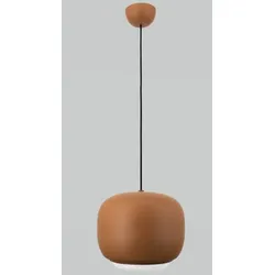 GeeTi LED-Pendelleuchte Positano Aluminium Braun Hellbraun