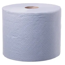 2x Putzrolle 36,0 x 36,0 cm 2-lagig blau