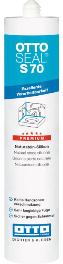 OTTOSEAL® Ottoseal S70 Le Silicone Pierre Naturelle Premium 310ml Manhattan C43