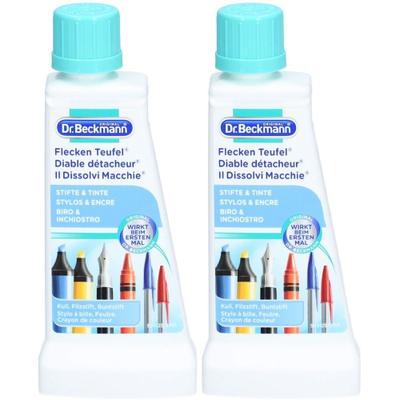 DR Beckmann Fleckentferner-Teufel® Stifte & Tinte x2 2x50 ml Liquidum