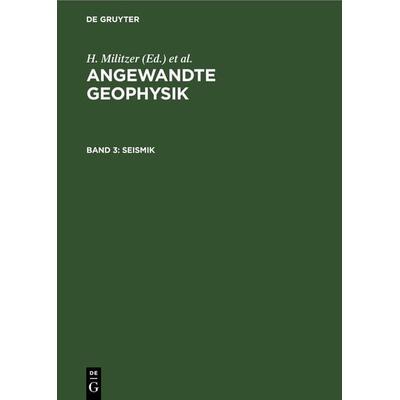 Seismik, Gebundene Ausgabe von , De Gruyter, 978-3-11-261143-2