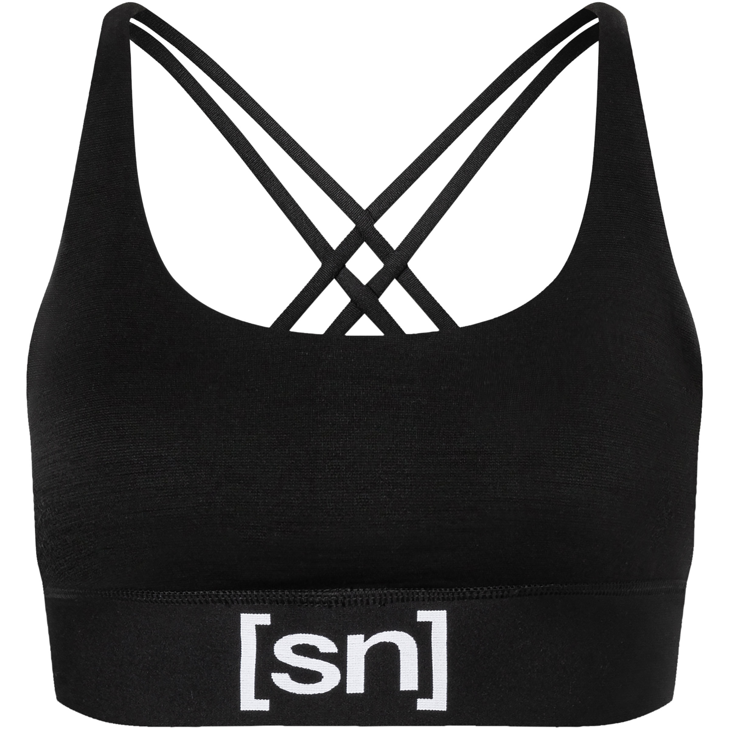 Super.Natural Super Sport BH Damen Sport-BHs schwarz Größe XL Hautfreundlich Merinowolle