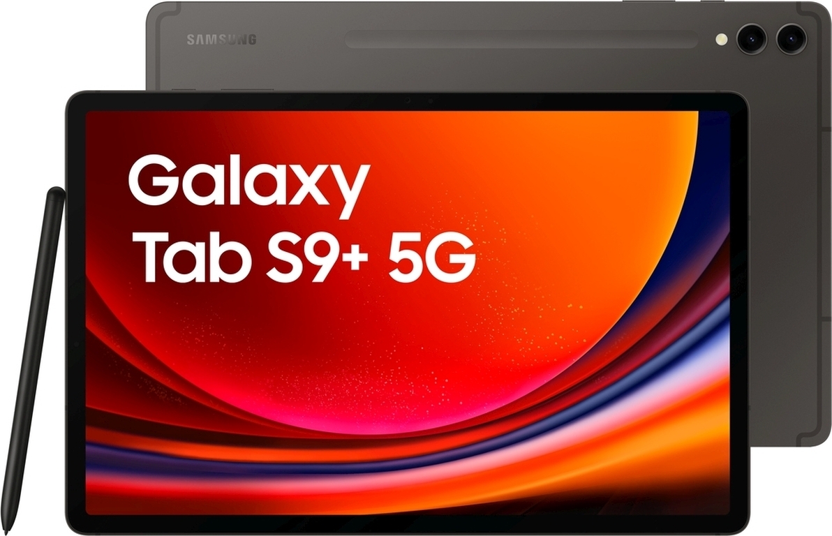 Samsung Galaxy Tab S9+ - Tablet - Android 13 - 512 GB - 31.5 cm (12.4") Dynamic AMOLED 2X (2800 x 1752) - microSD-Steckplatz