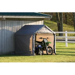 50NRTH ShelterLogic Foliengerätehaus 3,24 m2 grau