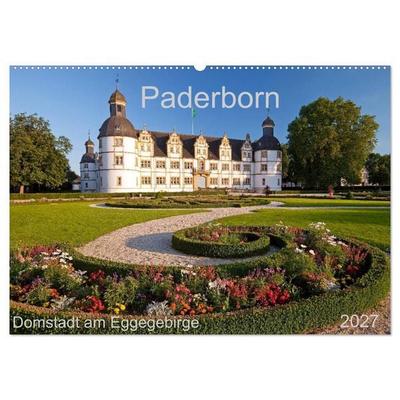 Paderborn Domstadt am Eggegebirge (Wandkalender 2027 DIN A2 quer), CALVENDO Monatskalender