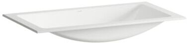 Laufen CLASSICS Einbauwaschtisch H517CL40001121 800x450x120 mm, ohne Armaturenbank, ohne Hahnloch, ohne Überlauf, weiß