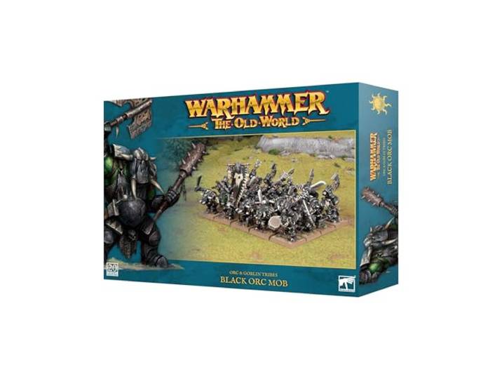 Games Workshop - Warhammer - De Oude Wereld - Orc en Goblin Tribes: Black Orc Mob
