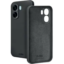 SBS Schutzhülle (Oppo A6x), Smartphone Hülle, Schwarz