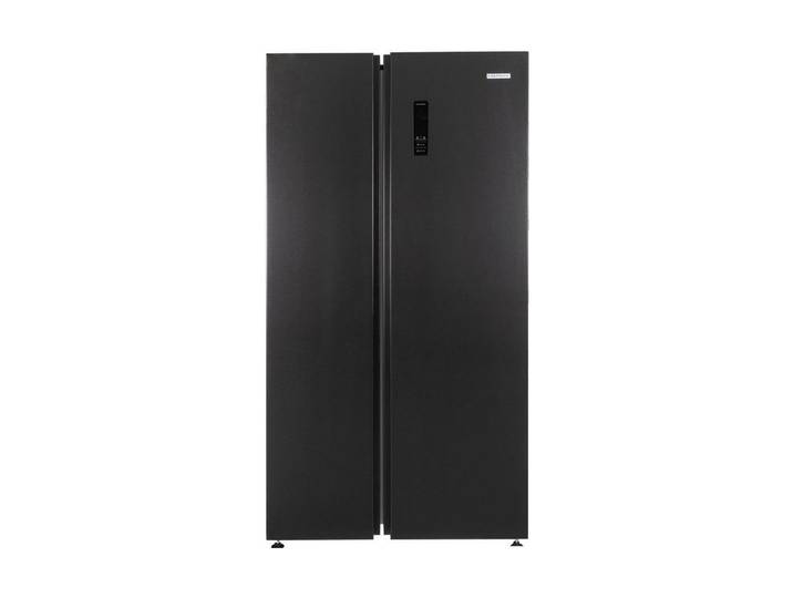 KIBERNETIK French Door FC436 , Energieeffizienz: E, schwarz, B:91cm H:177cm T:59cm, Kühlschränke, French Door