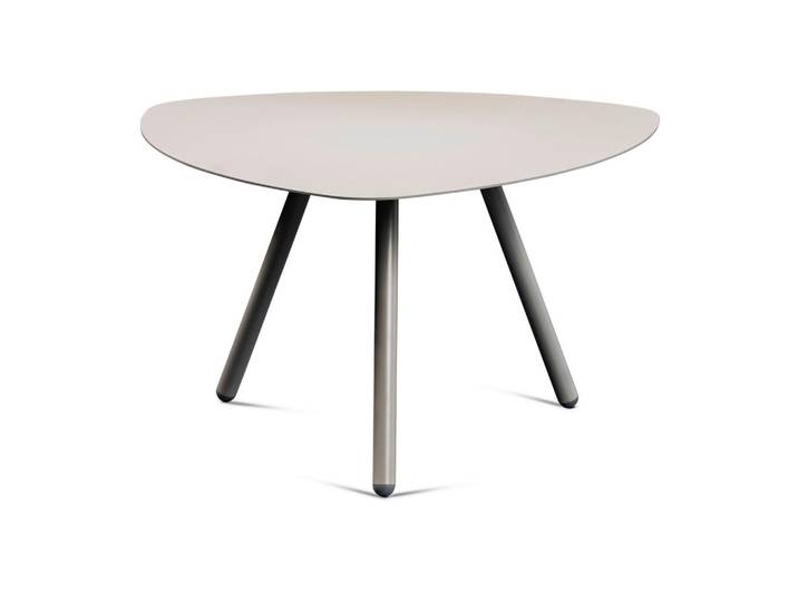 Xora Beistelltisch, Grau, Metall, rund, 60x35x60 cm, einfacher Aufbau, Wohnzimmer, Wohnzimmertische, Beistelltische, Beistelltische Metall
