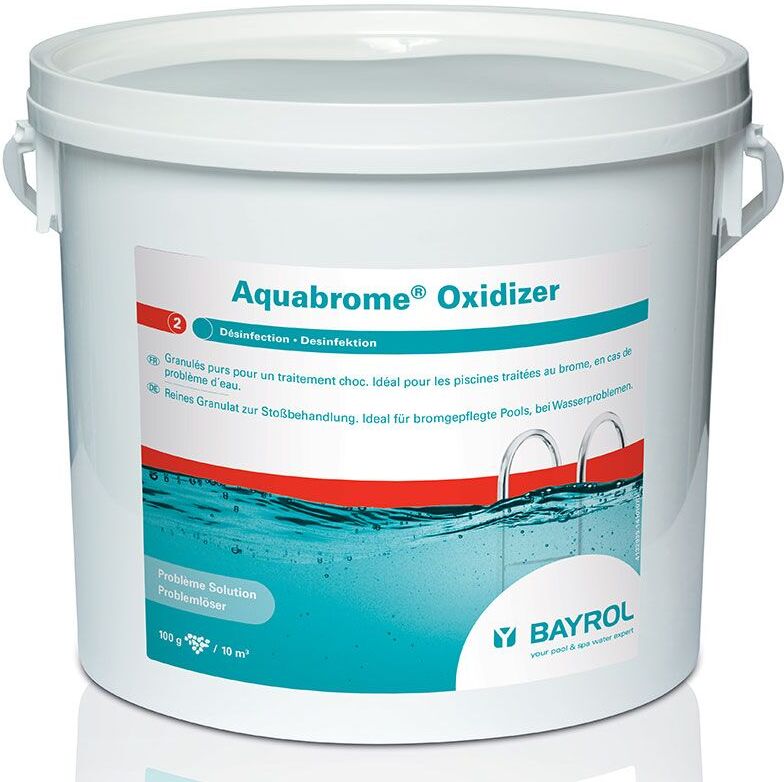 Aquabrome Oxidizer Regenerator Bayrol - brome choc - Seau de 5 kg