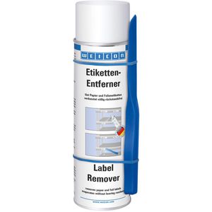 WEICON Etikettenlöser 11206500, Etikettenentferner, mit Spezial-Spatel verdunstet rückstandfrei 500ml