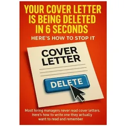 Carl:Your Cover Letter Is Being Deleted, Ratgeber von Mark Carl
