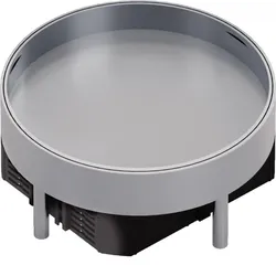 Hager EKSR060BL25 Nivellierbare Schwerlastkassette R06 für Revisionsöffnung mit Belagstiefe 25mm